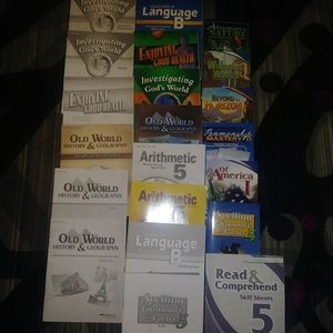 Abeka homeschool books 5th grade